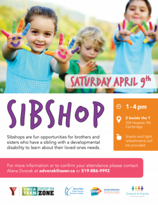 Sibshop- April 9, 2016 thumbnail