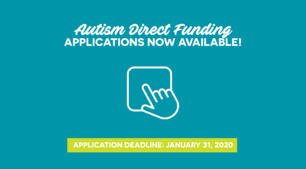NOW AVAILABLE: 2020 Autism Direct Funding (ADF) Applications thumbnail