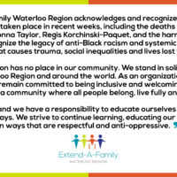 Statement of Solidarity from Extend-A-Family Waterloo Region #BlackLivesMatter thumbnail