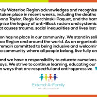 Statement of Solidarity from Extend-A-Family Waterloo Region #BlackLivesMatter thumbnail