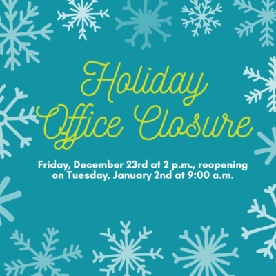 Holiday Office Closure thumbnail