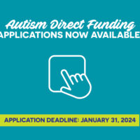 NOW AVAILABLE: 2024 Autism Direct Funding (ADF) Applications thumbnail