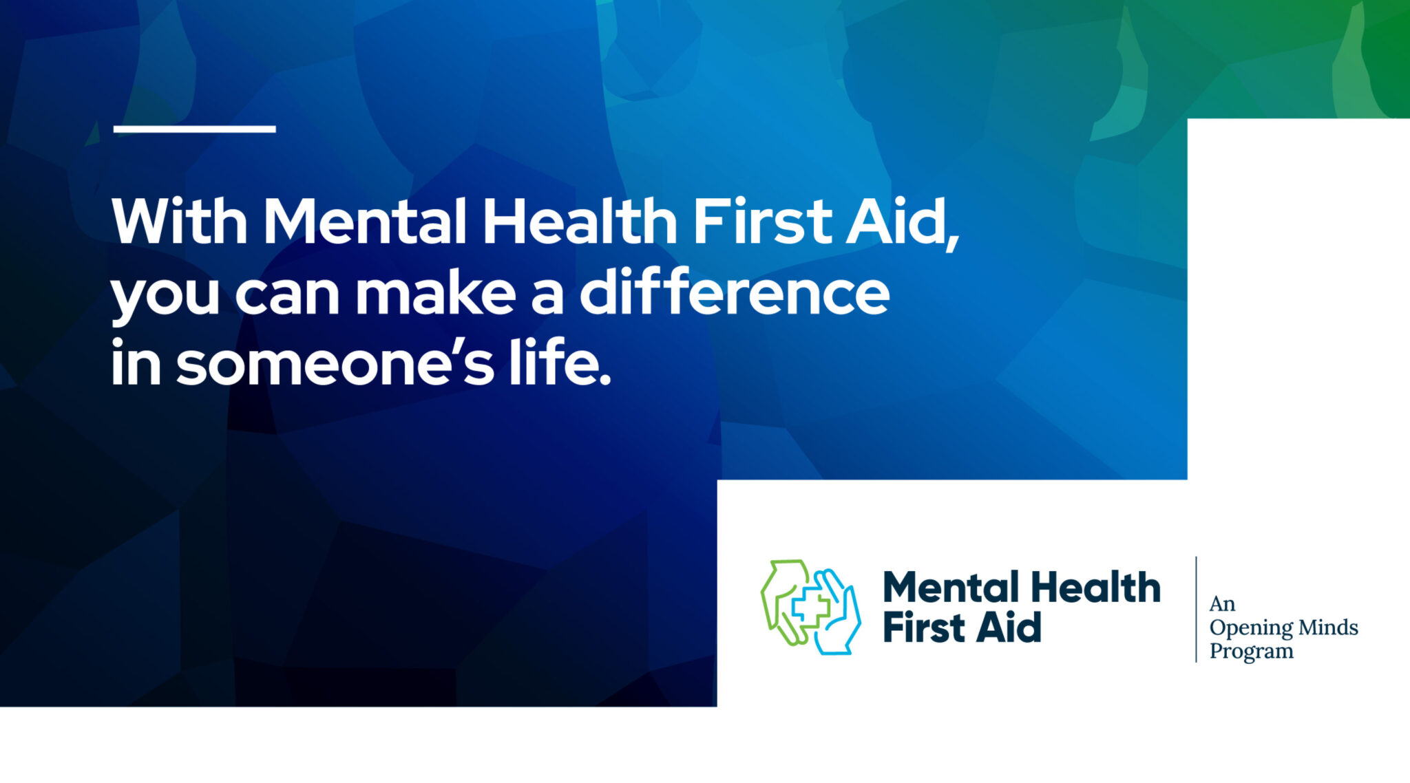 Mental Health First Aid
