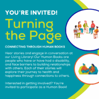 You’re Invited: Turning the Page – Connecting Through Human Books thumbnail
