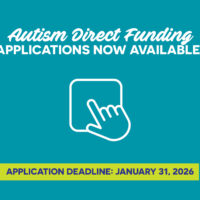 NOW AVAILABLE: 2026 Autism Direct Funding (ADF) Applications thumbnail