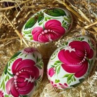 Easter Egg Painting in Petrykivka Style Workshop with Olena CHorna (Ages 14+)