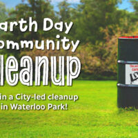 Earth Day Community Cleanup in Waterloo Park